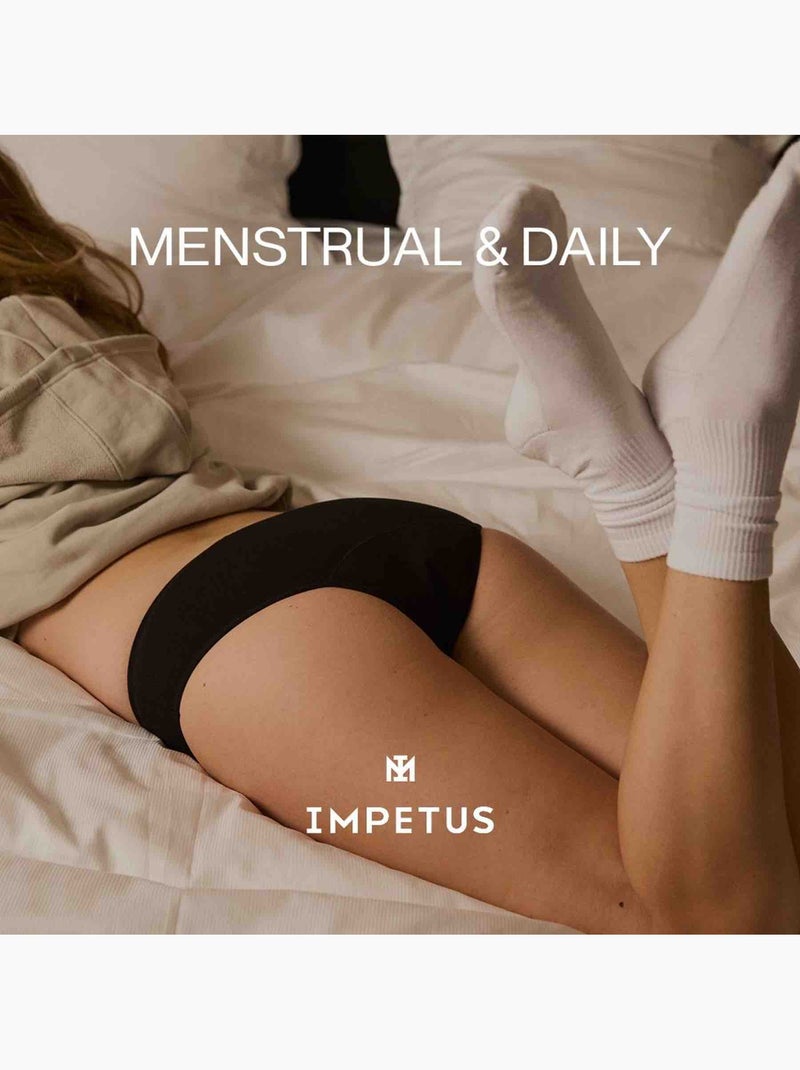 Mutandine assorbenti notte taglia | impetus | impetus Nero - Kiabi