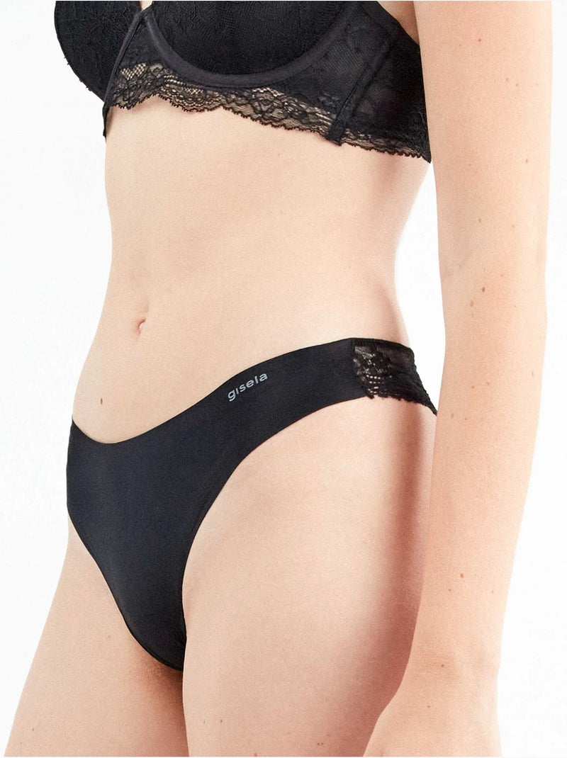 Mutandine assortite in colori Nero - Kiabi
