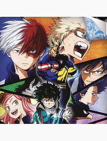 My Hero Academia - Parure Copripiumino Bambino Stampata Reversibile