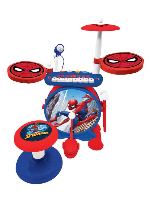 My Rock Band SpiderMan set completo di batteria elettronica luminosa con sedile - Kiabi