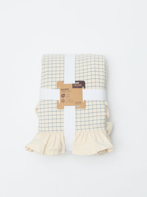 Nappe con frange (150x300 cm) - Kiabi Home - Kiabi