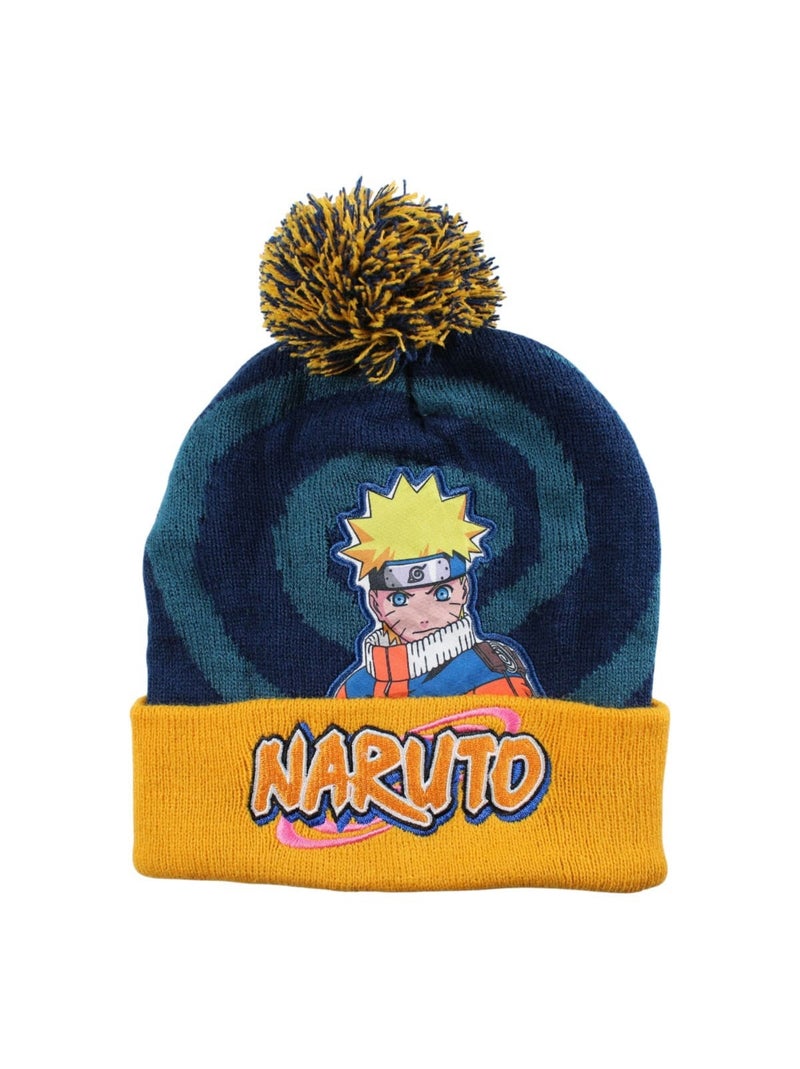 Naruto - Cappello, guanti e scaldacollo bambino Nero - Kiabi