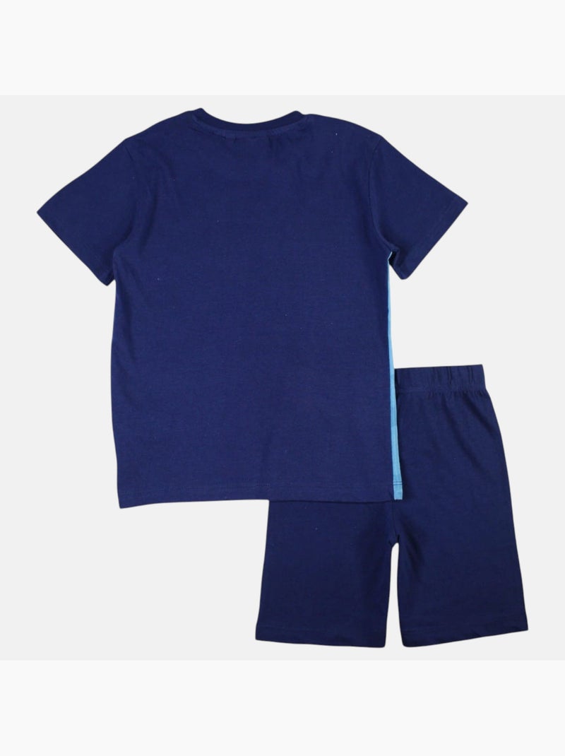 Naruto - Completo maglietta e short Blu marino - Kiabi