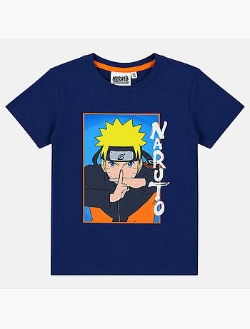 Naruto - maglietta a maniche corte con stampa, collo rotondo