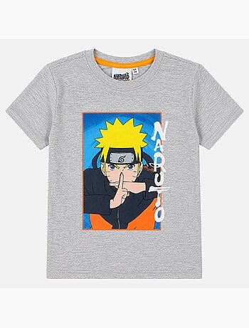 Naruto - maglietta a maniche corte con stampa, collo rotondo