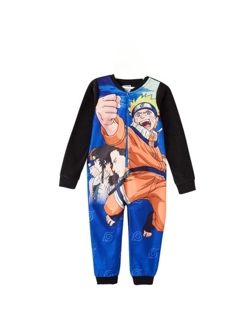 Naruto - tuta in pile con cerniera e stampa - Kiabi