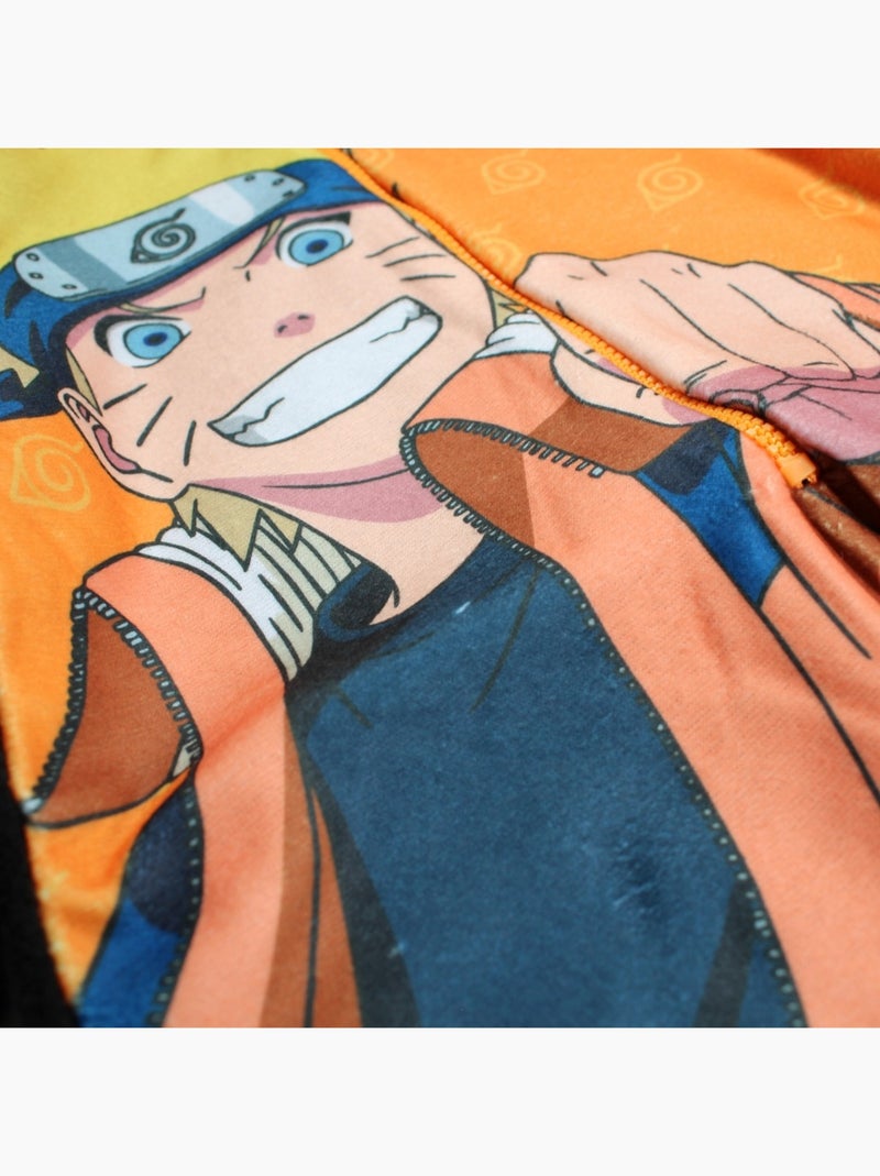 Naruto - Tuta in pile Nero - Kiabi