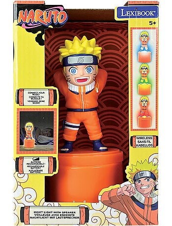 Naruto 3D Luce Notturna con luce bianca soffusa