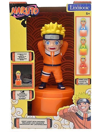 Naruto altoparlante bluetooth con luce notturna