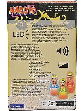 Naruto altoparlante bluetooth con luce notturna