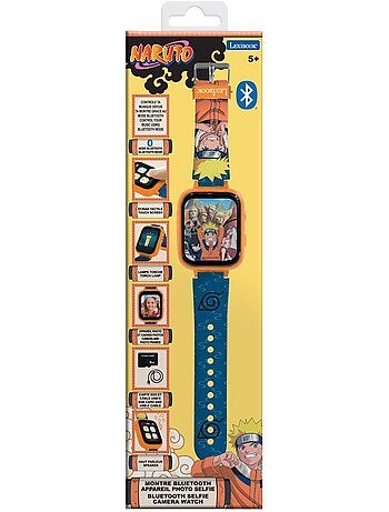 Naruto bluetooth orologio digitale con fotocamera con 8gb memory card