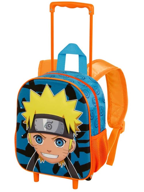 Naruto Happy Zainetto 3D con Ruote Piccolo, Blu - Kiabi