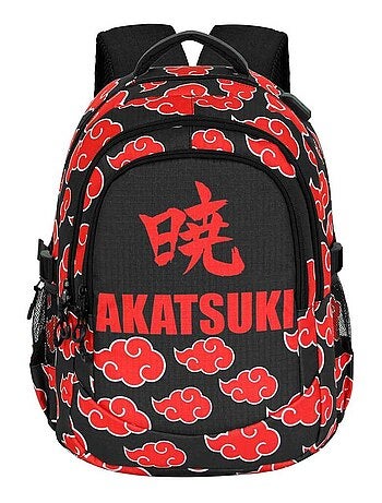 Naruto Kanji Zaino Running PLUS, Nero