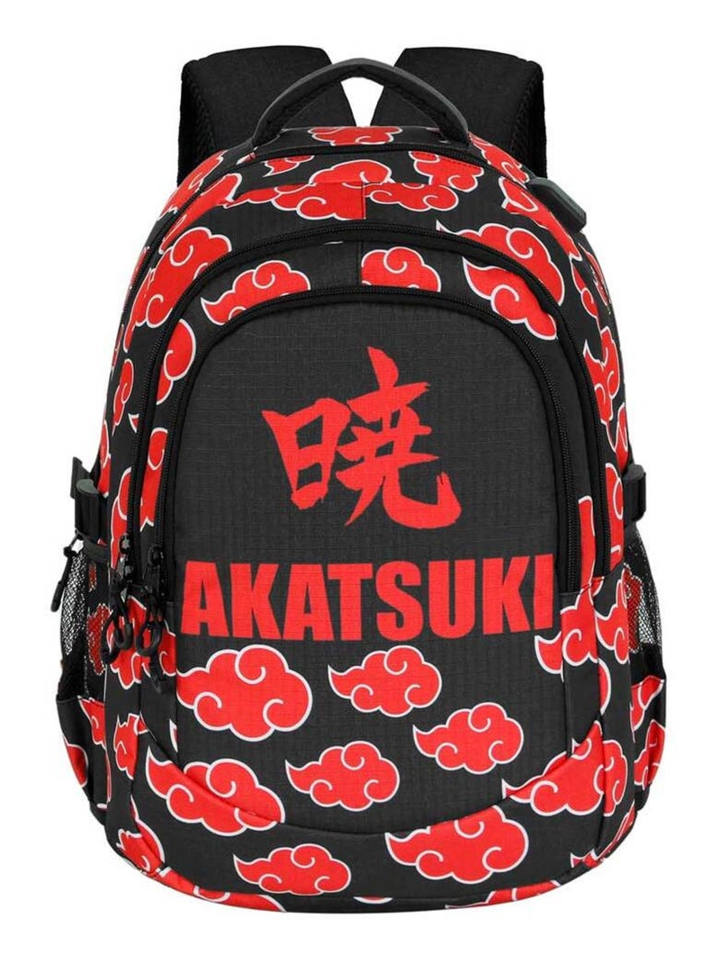 Naruto Kanji Zaino Running PLUS, Nero Nero - Kiabi