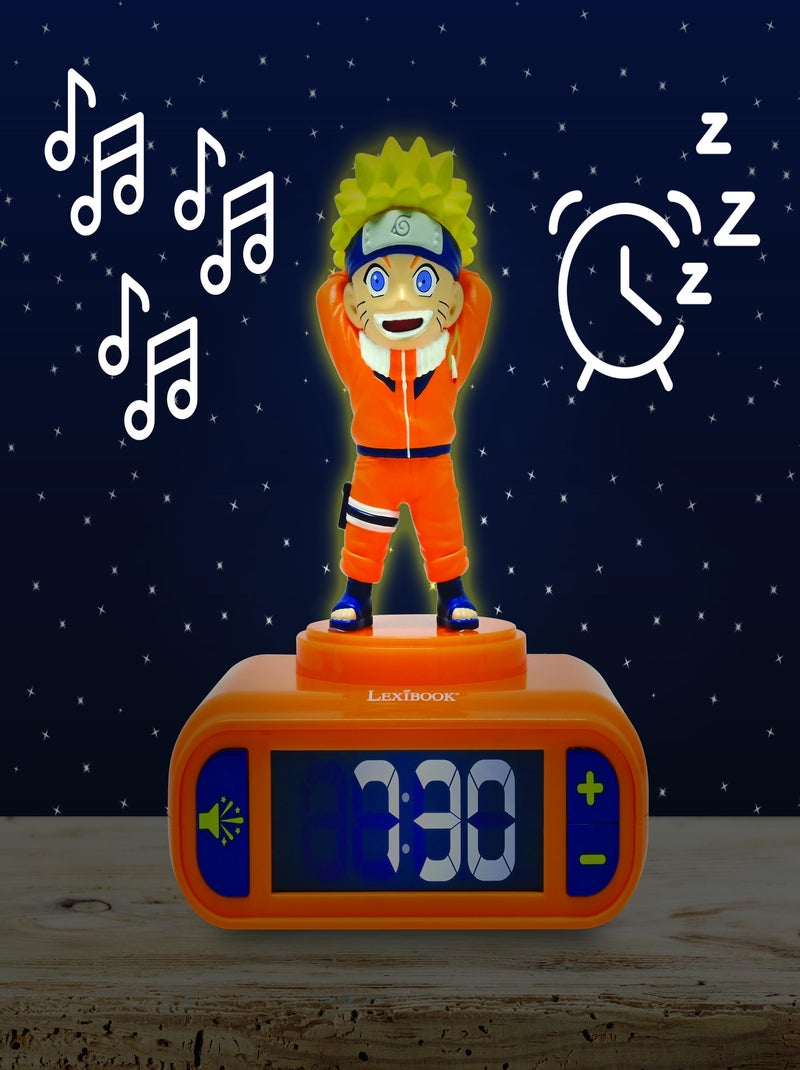 Naruto Sveglia notturna con suoni Arancione - Kiabi
