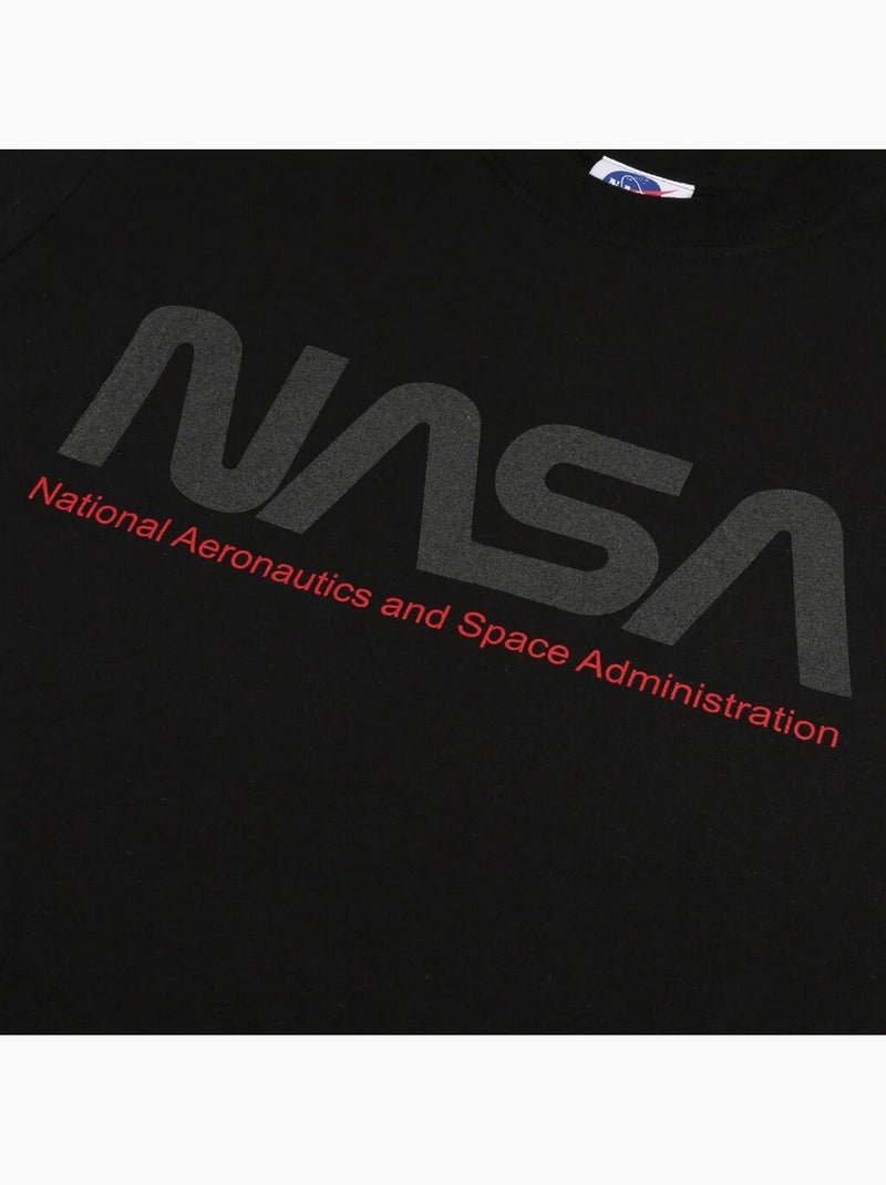 NASA Maglietta Insignia Uomo Nero - Kiabi