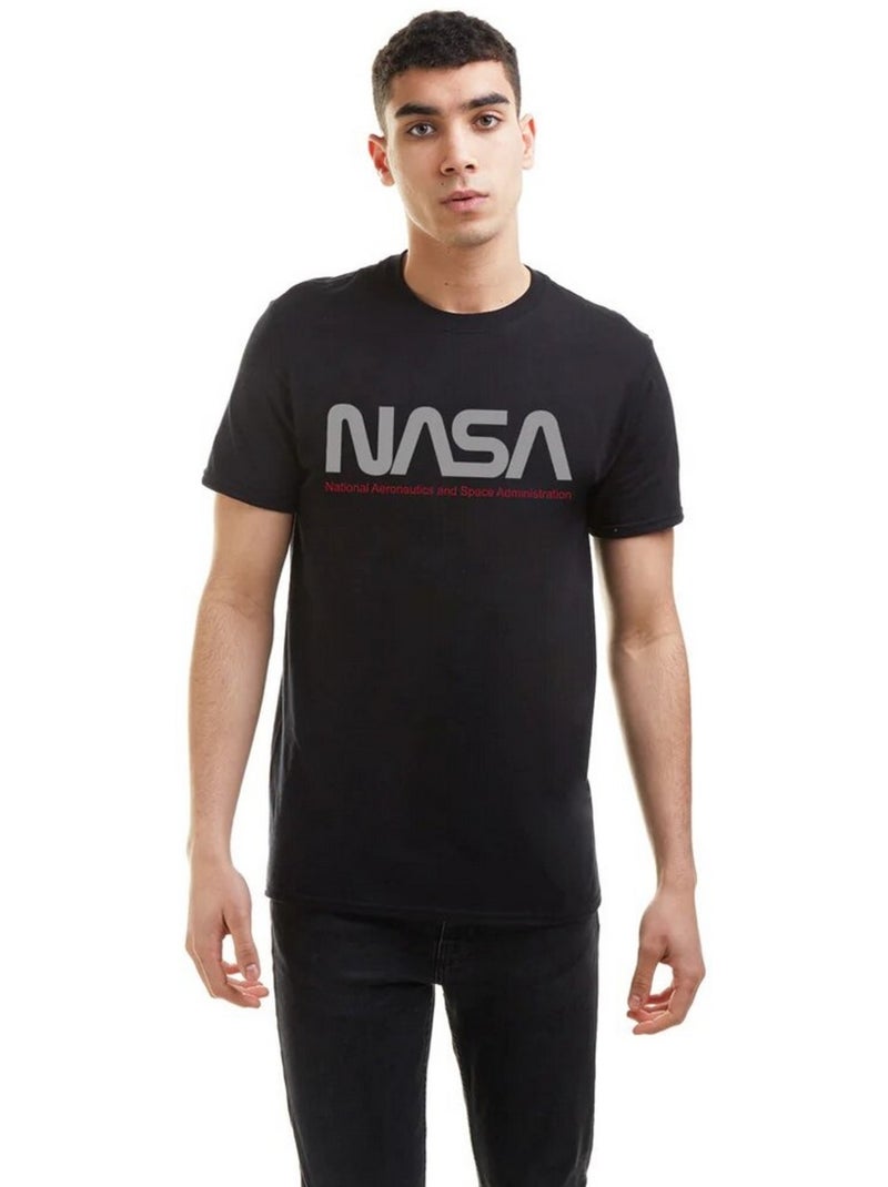 NASA Maglietta Insignia Uomo Nero - Kiabi