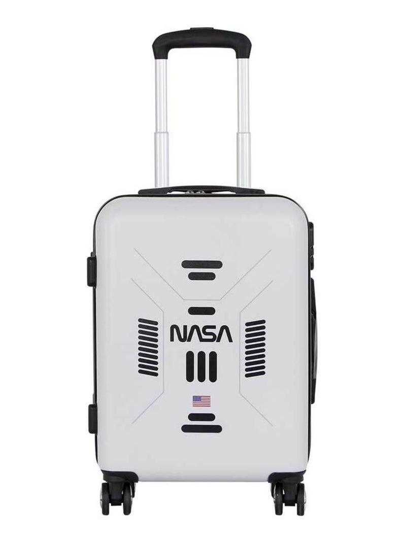 NASA Spaceship Valigia da Cabina ABS 4 Ruote, Bianco Bianco - Kiabi
