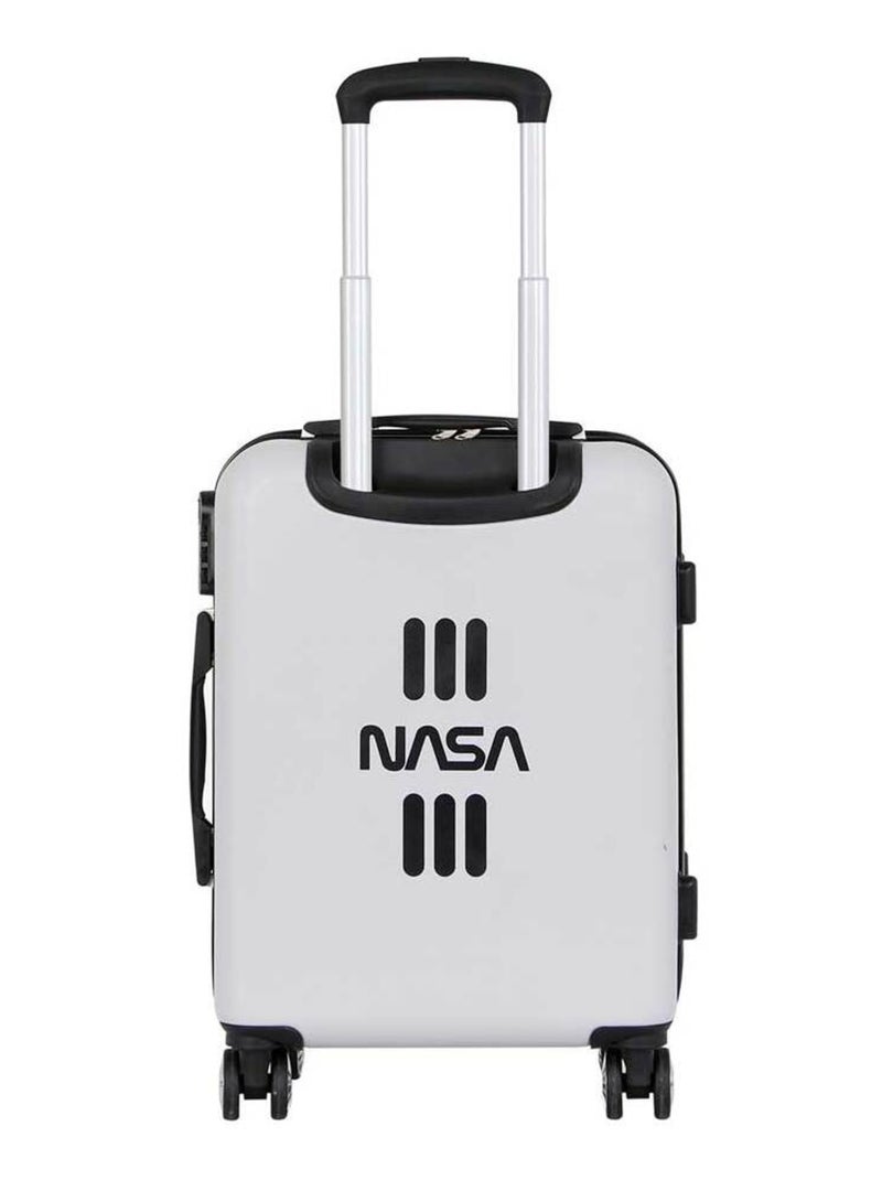 NASA Spaceship Valigia da Cabina ABS 4 Ruote, Bianco Bianco - Kiabi