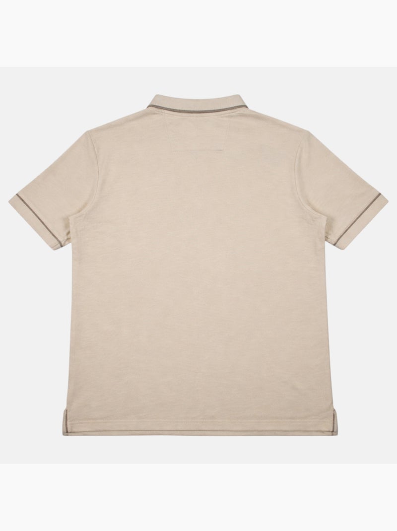 Nautica - Polo uomo a maniche corte con design moderno e chiusura con zip Grigio - Kiabi