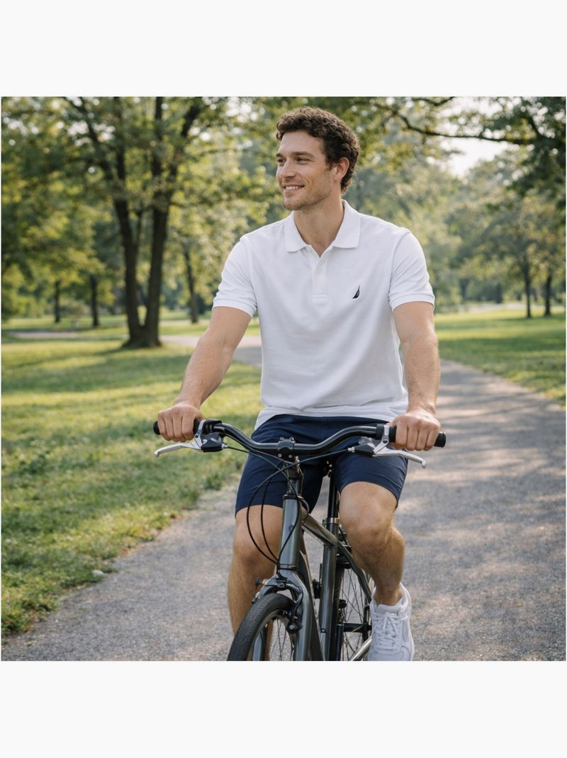 Nautica - Polo uomo a maniche corte dallo stile elegante e intramontabile Bianco - Kiabi