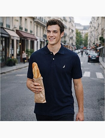 Nautica - Polo uomo a maniche corte dallo stile elegante e intramontabile