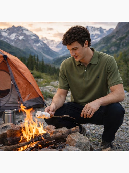 Nautica - Polo uomo a maniche corte dallo stile elegante e intramontabile - Kiabi
