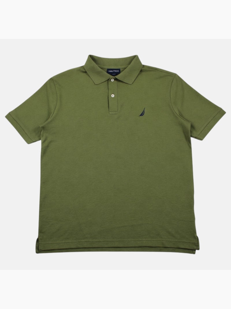 Nautica - Polo uomo a maniche corte dallo stile elegante e intramontabile Cachi - Kiabi