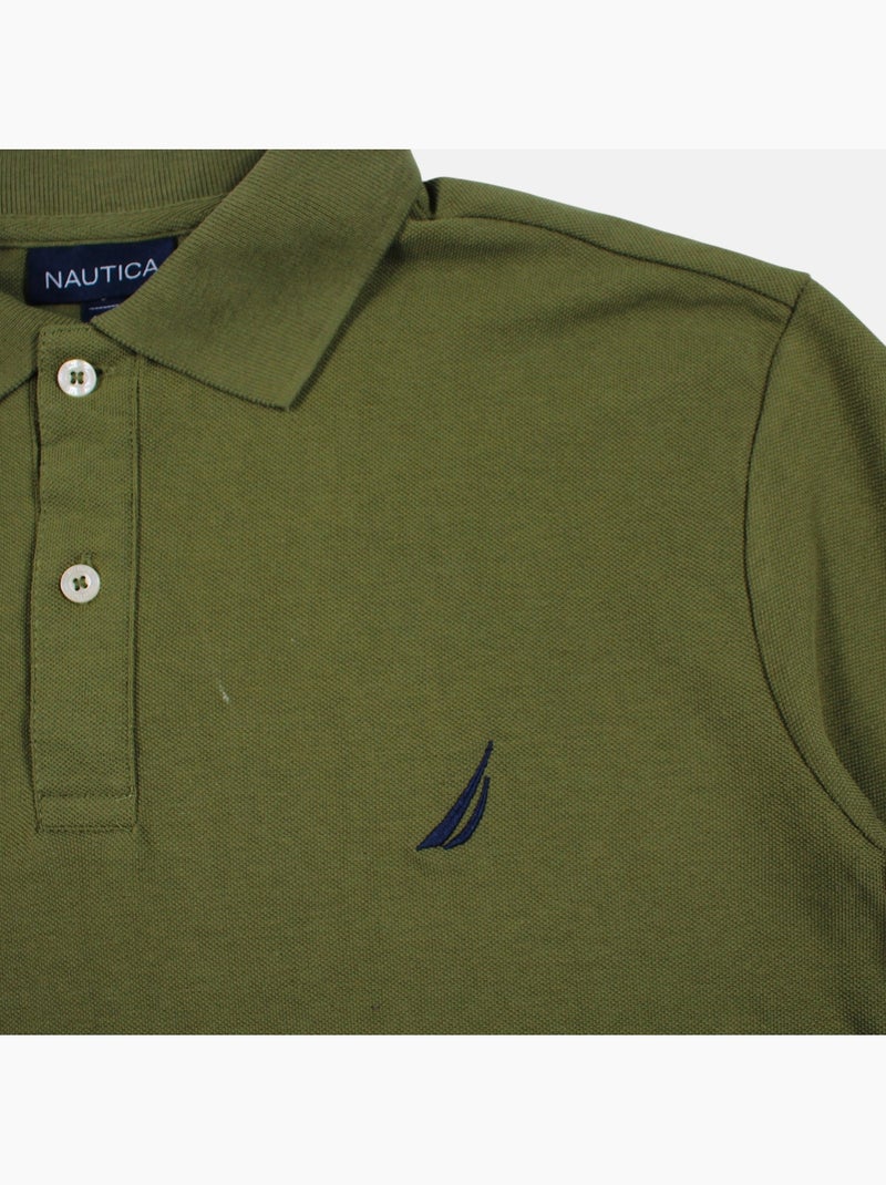 Nautica - Polo uomo a maniche corte dallo stile elegante e intramontabile Cachi - Kiabi