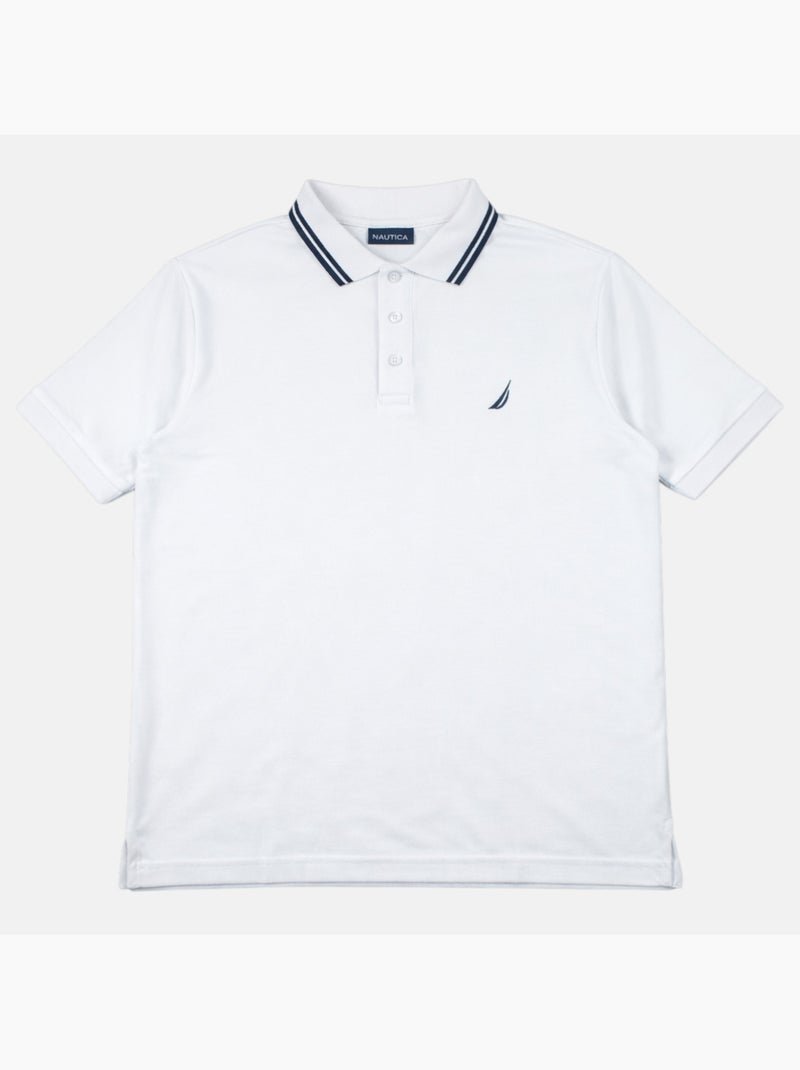 Nautica - Polo uomo a maniche corte dallo stile sportivo Bianco - Kiabi