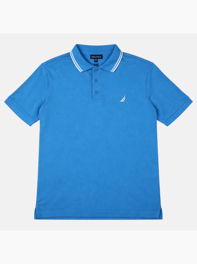 Nautica - Polo uomo a maniche corte dallo stile sportivo Blu - Kiabi