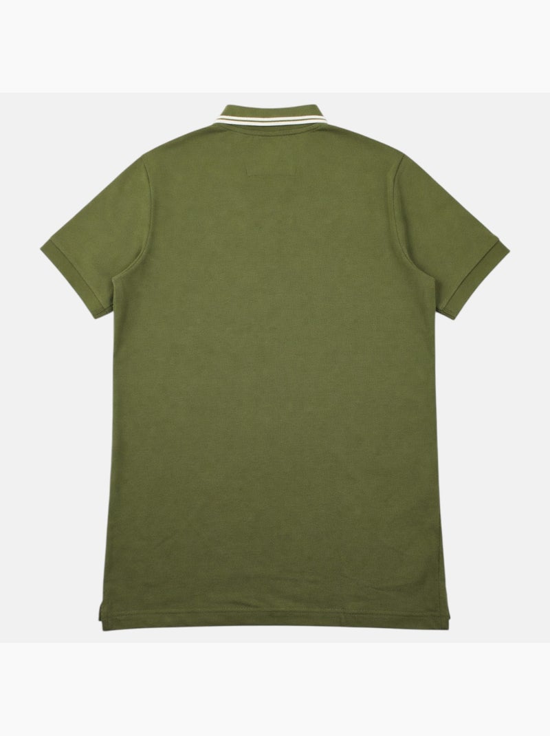 Nautica - Polo uomo a maniche corte dallo stile sportivo Cachi - Kiabi