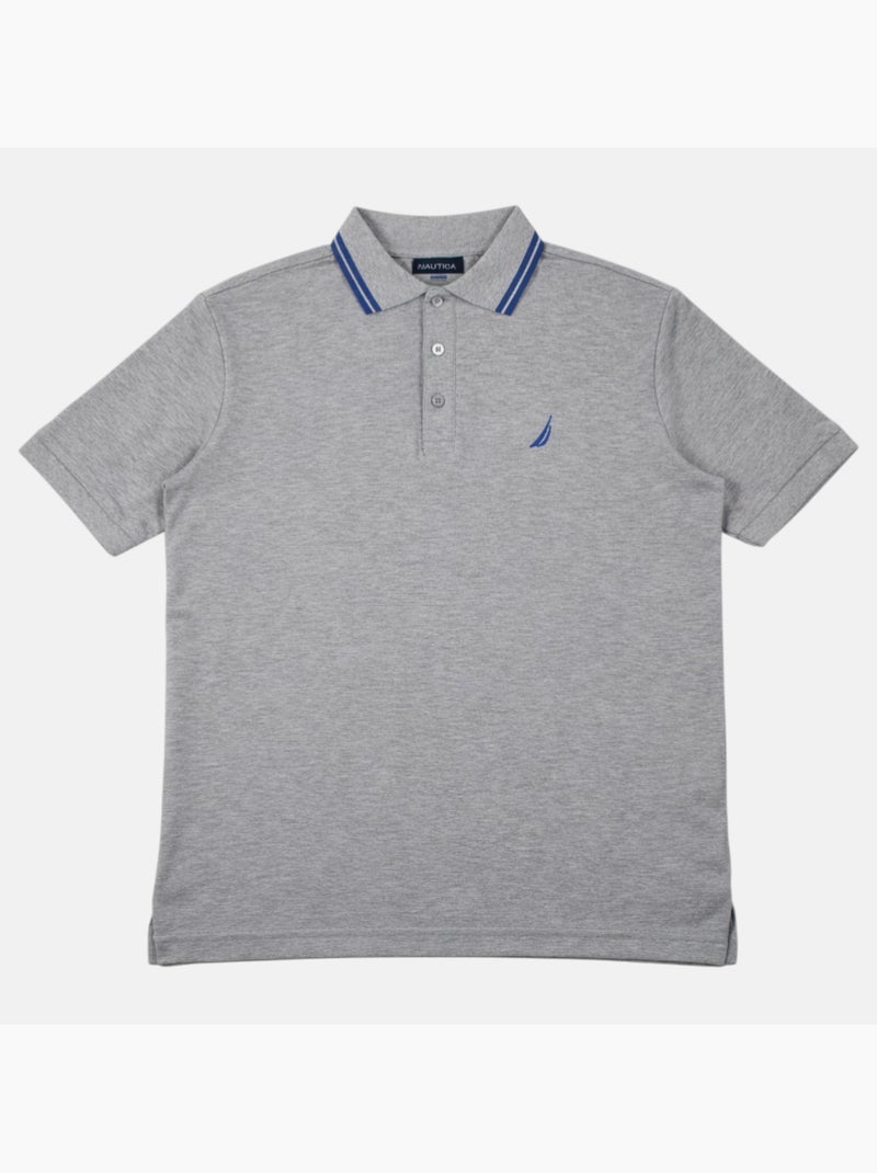 Nautica - Polo uomo a maniche corte dallo stile sportivo Grigio - Kiabi