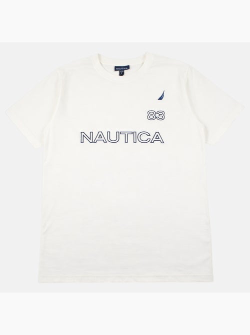 Nautica - T shirt uomo a maniche corte con design grafico moderno - Kiabi
