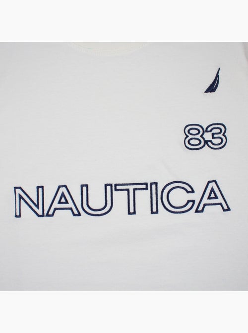 Nautica - T shirt uomo a maniche corte con design grafico moderno - Kiabi