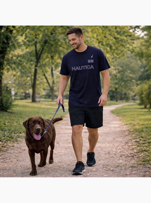 Nautica - T shirt uomo a maniche corte con design grafico moderno - Kiabi