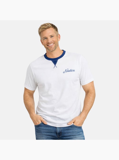 Nautica - T shirt uomo a maniche corte dal design essenziale - Kiabi