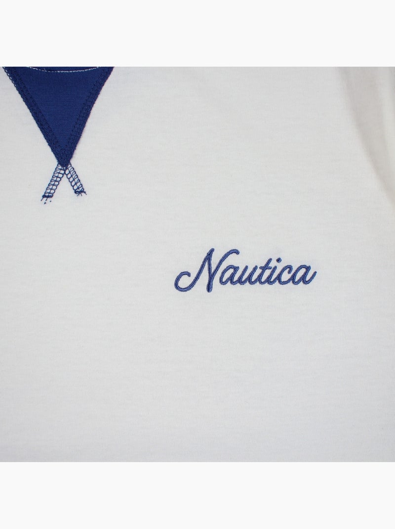 Nautica - T shirt uomo a maniche corte dal design essenziale Bianco - Kiabi