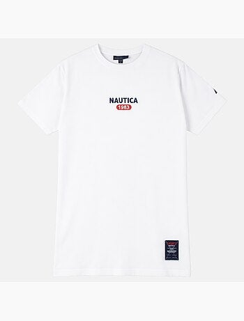 Nautica - T shirt uomo a maniche corte dallo stile casual