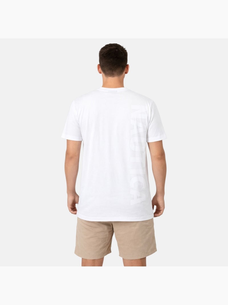 Nautica - T shirt uomo a maniche corte dallo stile casual Bianco - Kiabi