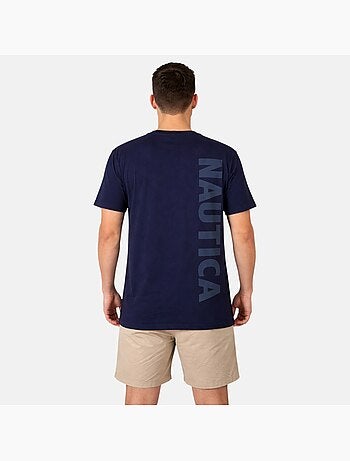 Nautica - T shirt uomo a maniche corte dallo stile casual