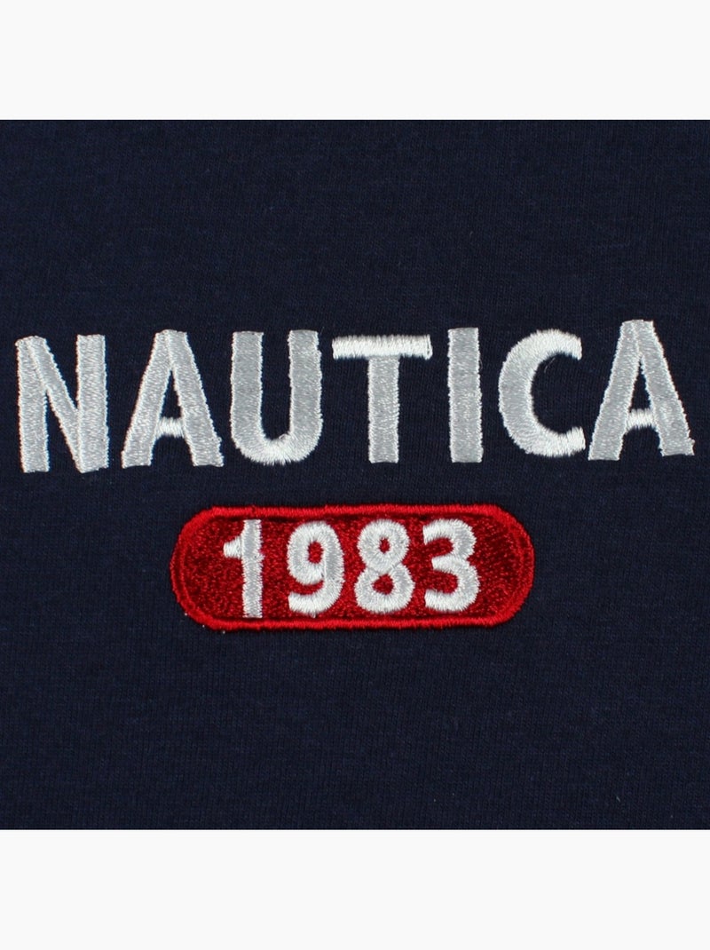 Nautica - T shirt uomo a maniche corte dallo stile casual Blu marino - Kiabi