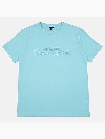 Nautica - T shirt uomo a maniche corte dallo stile fresco e moderno