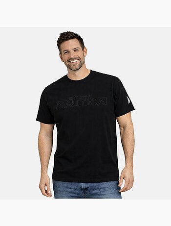 Nautica - T shirt uomo a maniche corte dallo stile fresco e moderno