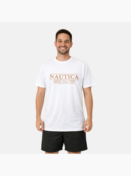Nautica - T shirt uomo a maniche corte dallo stile semplice e moderno - Kiabi