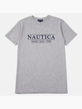 Nautica - T shirt uomo a maniche corte dallo stile semplice e moderno