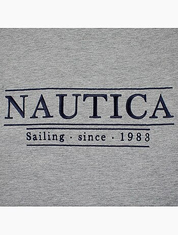 Nautica - T shirt uomo a maniche corte dallo stile semplice e moderno