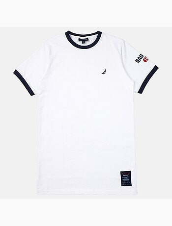 Nautica - T shirt uomo a maniche corte dallo stile sportivo e moderno