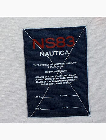 Nautica - T shirt uomo a maniche corte dallo stile sportivo e moderno