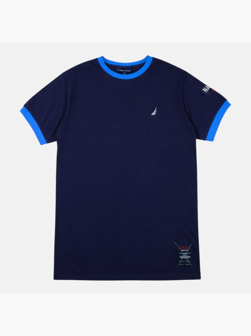 Nautica - T shirt uomo a maniche corte dallo stile sportivo e moderno Blu marino - Kiabi